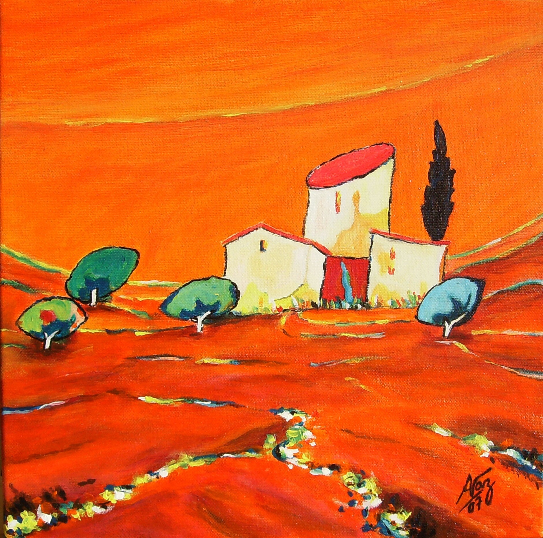 Pintura acrílica