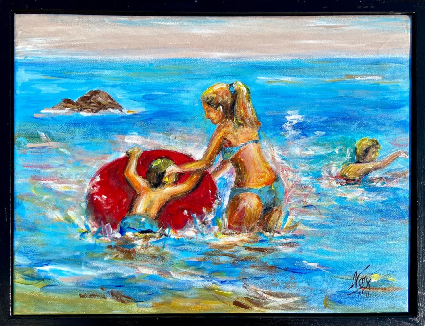 Desafio de Pintura "Verão"