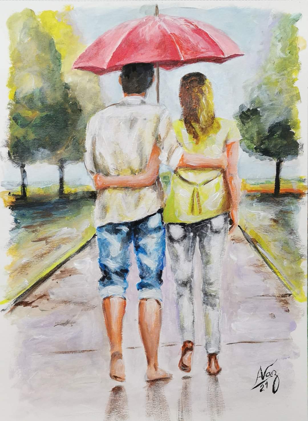 Desafio de Pintura "O Outono"